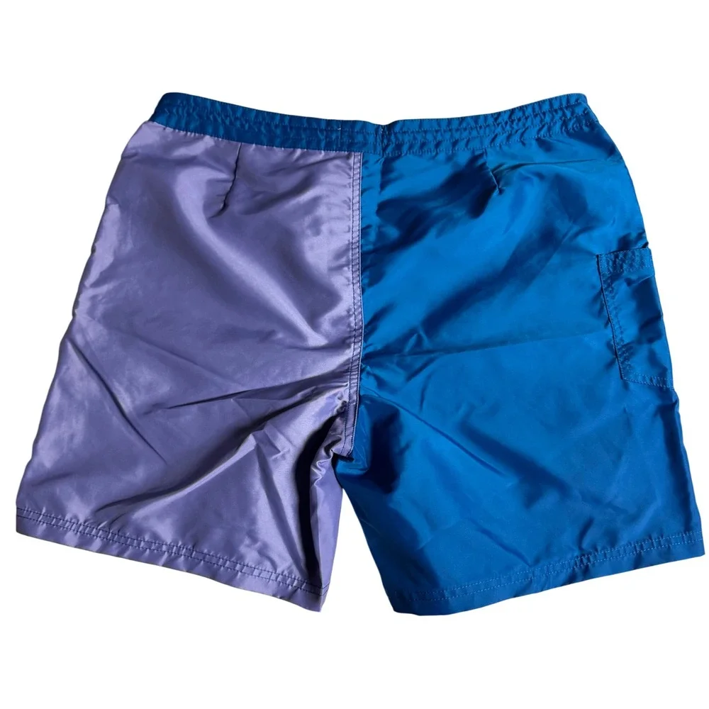 BDG‎ Beach Color Block Swim Trunks Shorts Surfing Lounging Mens Medium